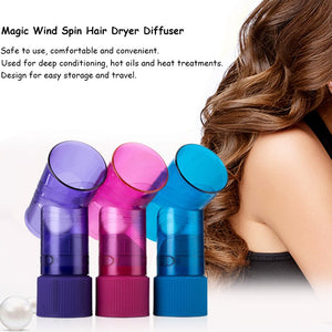 Hair dryer magic curls