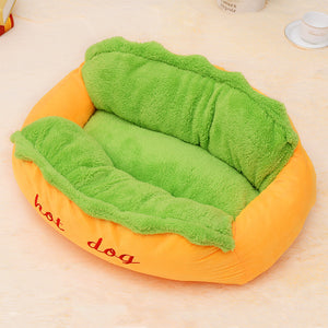 Hot Dog Bed For Pet