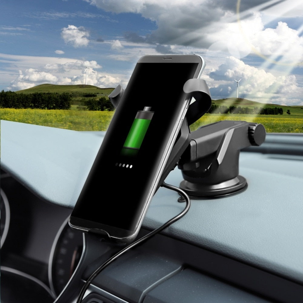 Fast charging wireless mount
